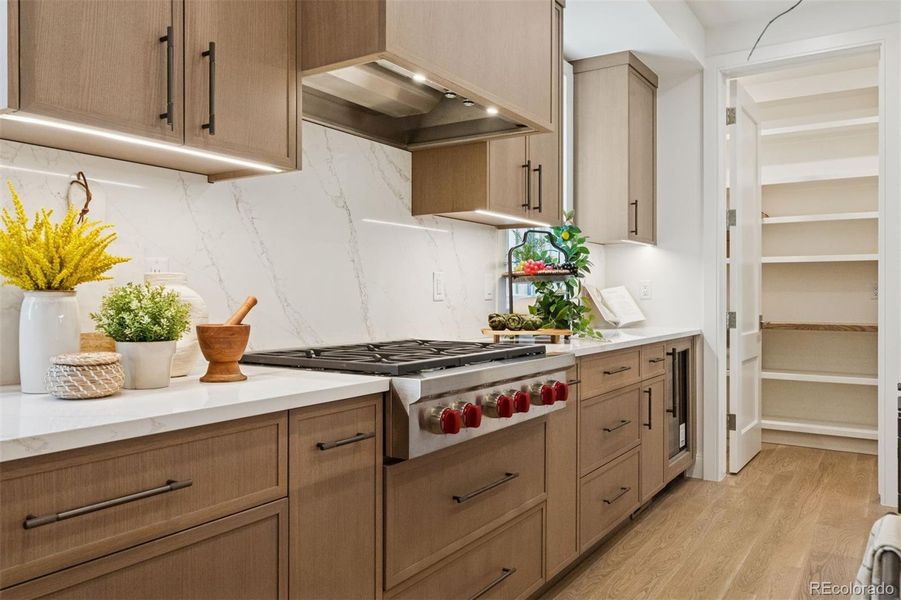 Furnished interior view inside a new home in , Denver (Image 9).