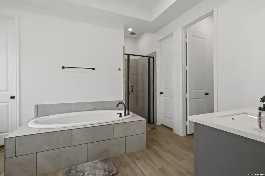 Furnished interior view inside a new home in Meadows of Mill Creek, Seguin (Image 18).