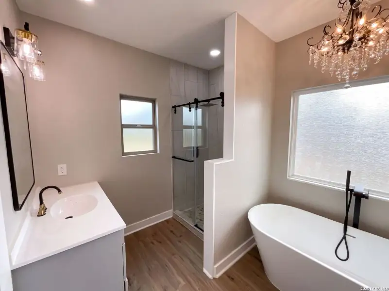 Furnished interior view inside a new home in , Lytle (Image 6).