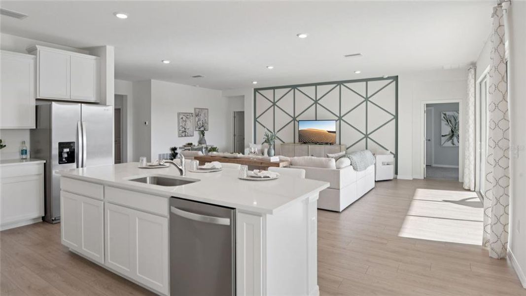 Furnished interior view inside a new home in Tartan Farms at Winding Oaks, Ocala (Image 15).