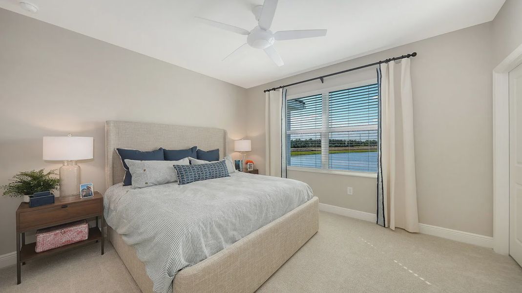 Representative furnished interior of a home built from the Avery by Neal Communities in SkySail, Naples (Image 14).