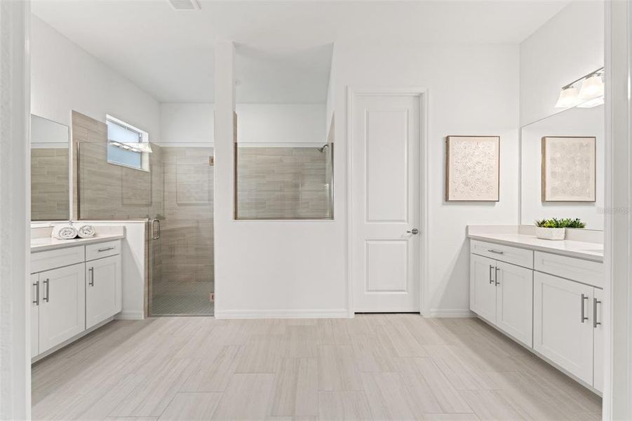 Furnished interior view inside a new home in , Lakewood Ranch (Image 24). Furnished interior view inside a new home in , Lakewood Ranch (Image 24).