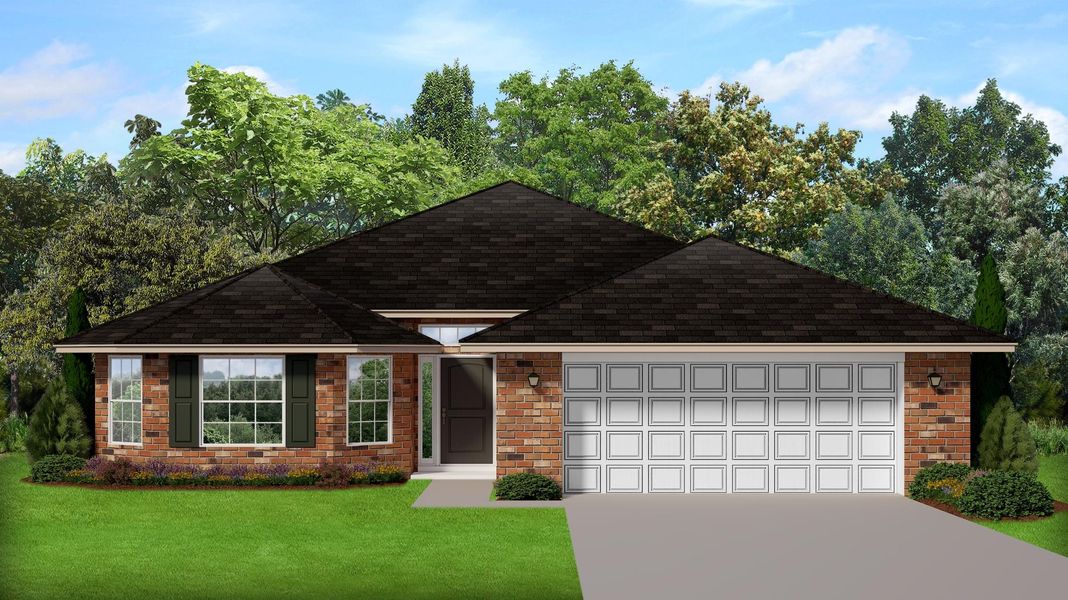 Image 16 representing the 2030 by Adams Homes in Summerglen, Jacksonville, FL. Image 16 representing the 2030 by Adams Homes in Summerglen, Jacksonville, FL.