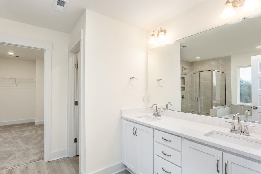 Furnished interior view inside a new home in Ford Meadows, Garner (Image 14).