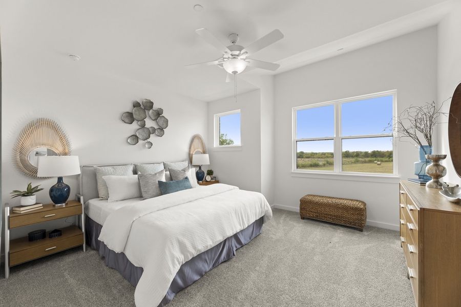 Furnished interior view inside a new home in Ten Mile Creek, Celina (Image 15).