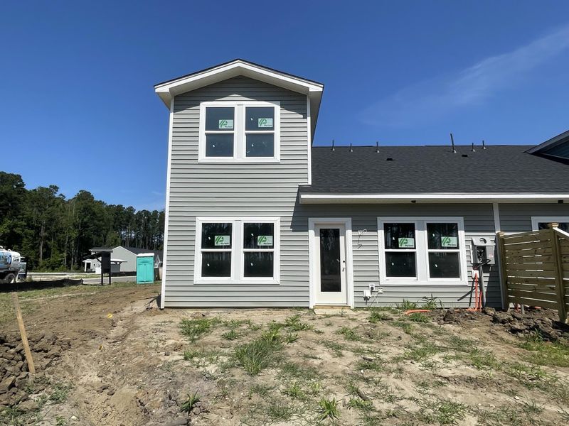 Front exterior of a new home in Hammock Walk at Nexton, Summerville, SC, highlighting curb appeal (Image 16).