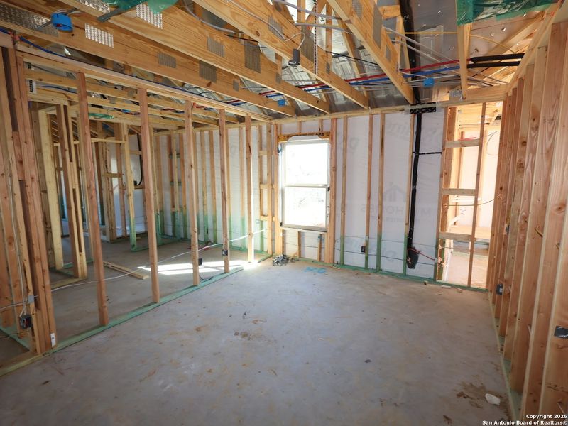 In-progress construction of a new home in Chaparral Ranch, Floresville, TX (Image 21).