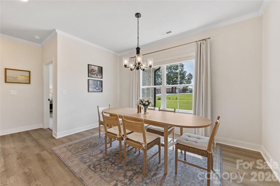 Furnished interior view inside a new home in , Waxhaw (Image 9). Furnished interior view inside a new home in , Waxhaw (Image 9).
