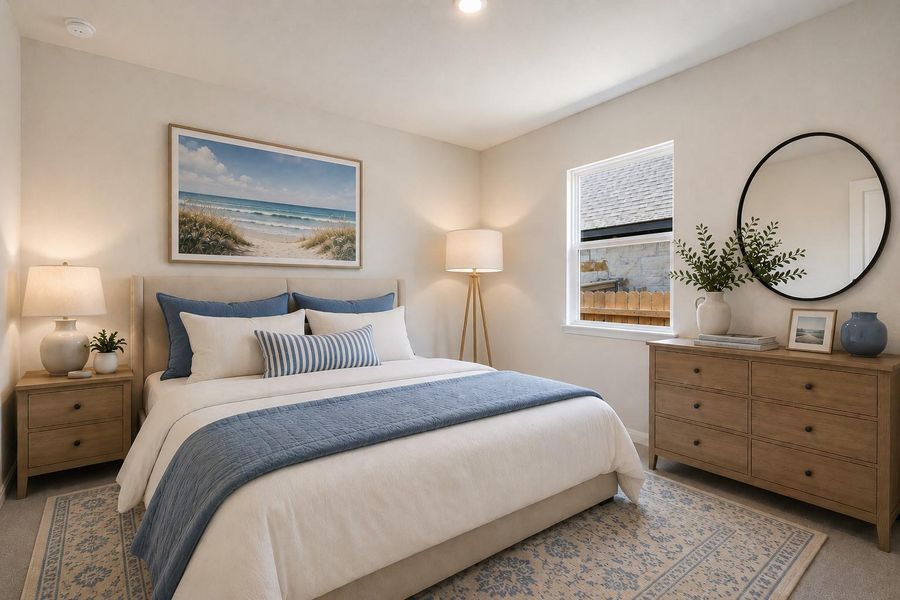 *Virtually Staged Bed 2* *Virtually Staged Bed 2*