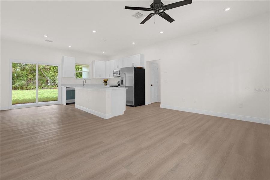 Living Room Kitchen Combo