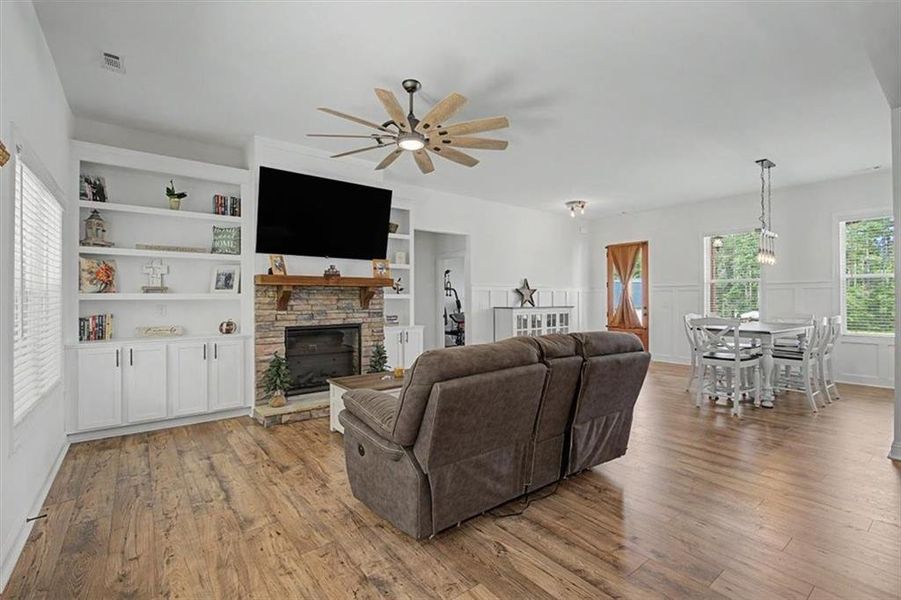 Furnished interior view inside a new home in , Rockmart (Image 18). Furnished interior view inside a new home in , Rockmart (Image 18).