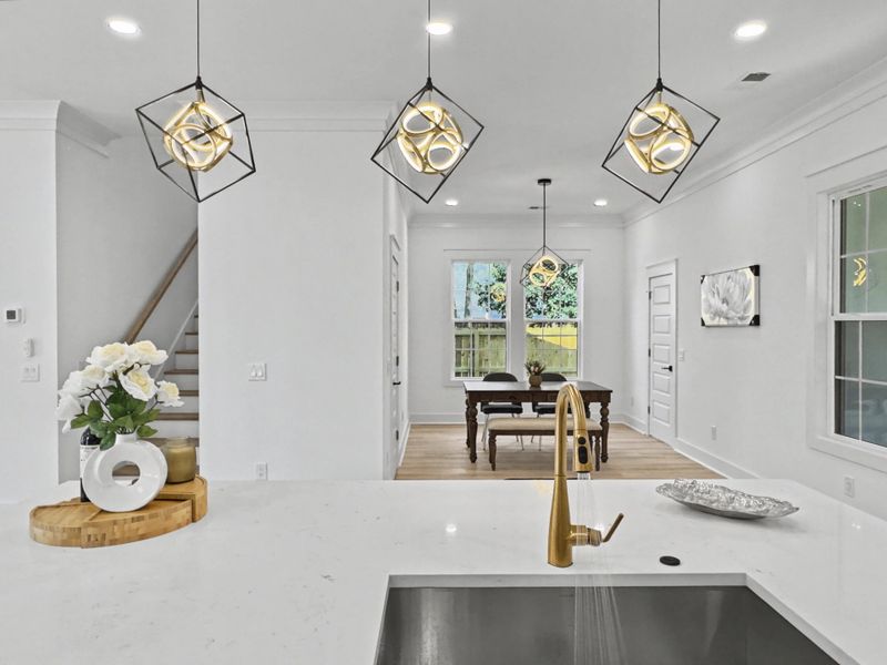 Furnished interior view inside a new home in , North Charleston (Image 50).