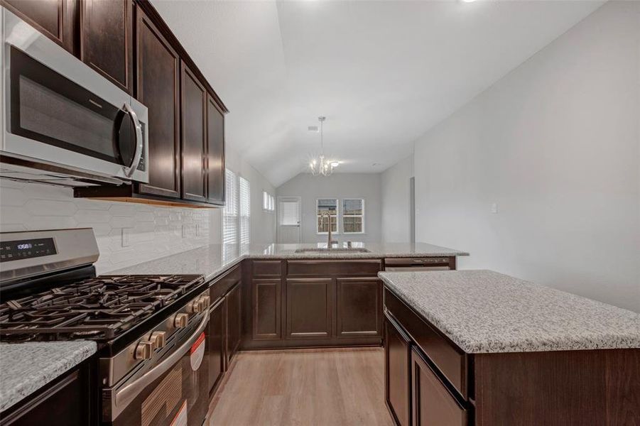 Furnished interior view inside a new home in Marvida, Cypress (Image 5).