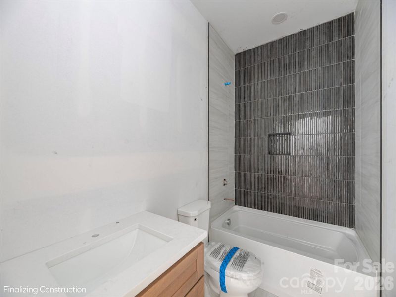 In-progress construction of a new home in , Waynesville, NC (Image 10).