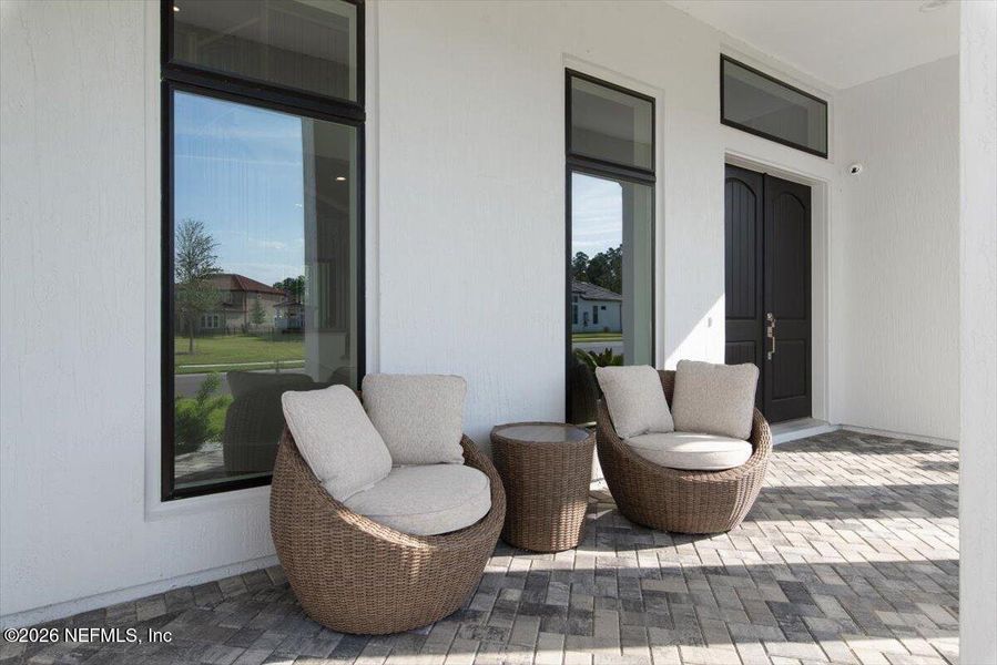 Exterior details and patio area of a home in Tamaya, Jacksonville (Image 31).