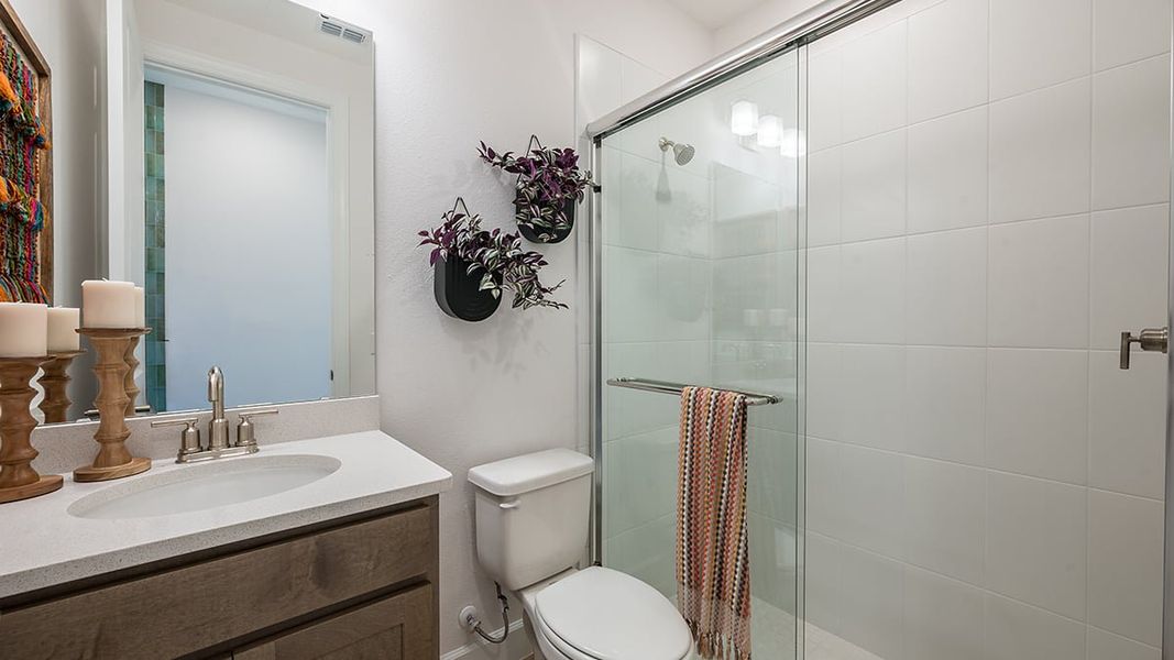 Furnished interior view inside a new home in Esplanade at St. Marys, St. Marys (Image 11).