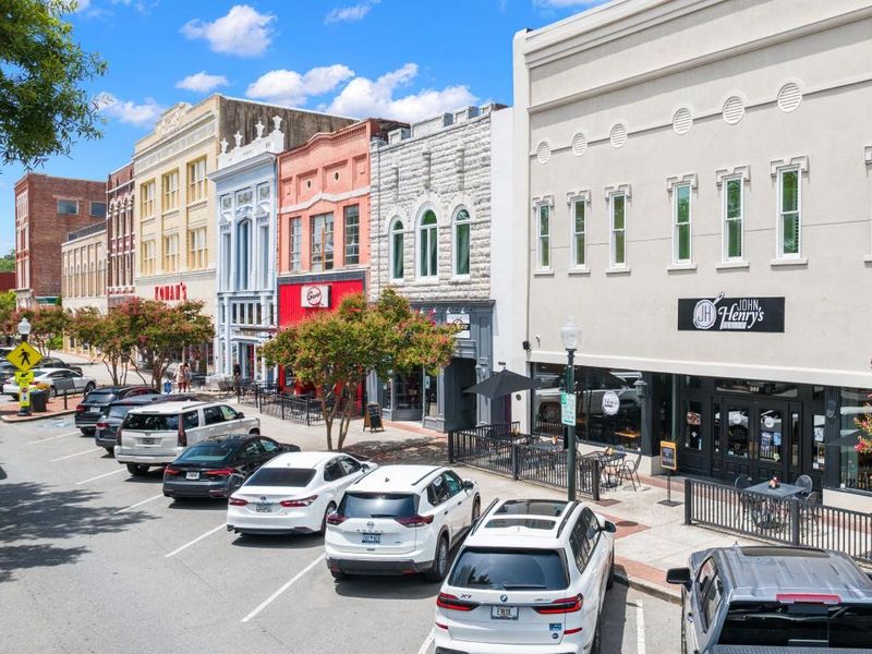 Front exterior of a new home in Shorter Village, Rome, GA, highlighting curb appeal (Image 21).