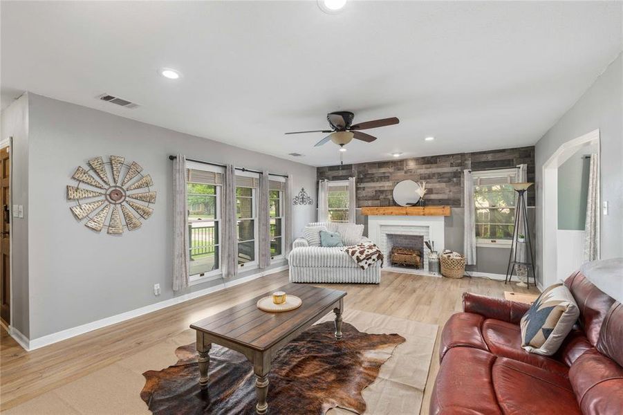 Furnished interior view inside a new home in , Brownwood (Image 13). Furnished interior view inside a new home in , Brownwood (Image 13).