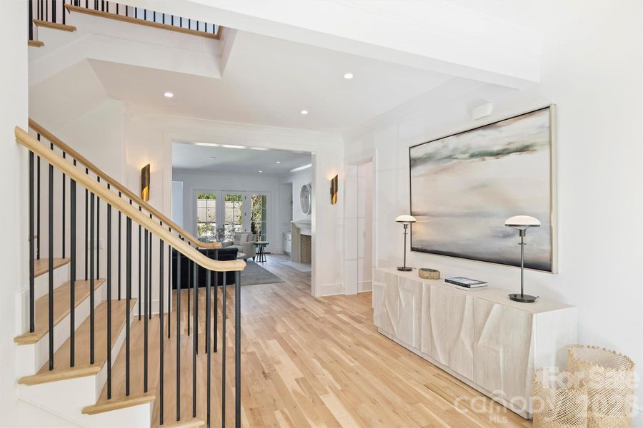 Furnished interior view inside a new home in , Charlotte (Image 19).