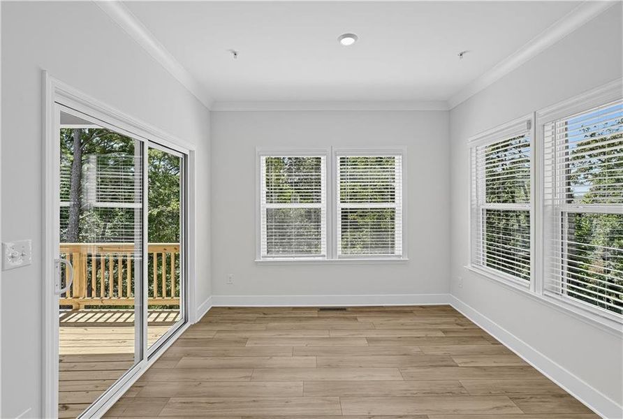 Spacious, unfurnished interior of a new home in , Woodstock (Image 13).