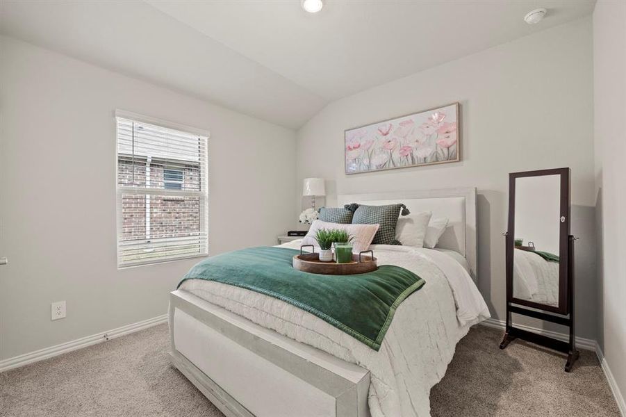 Furnished interior view inside a new home in Stonehaven, Seagoville (Image 28).