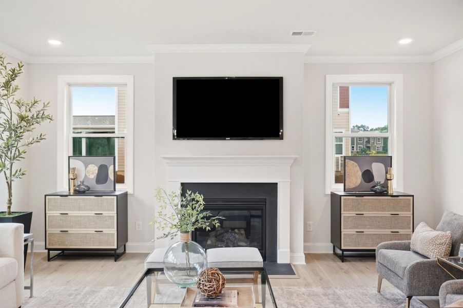 Furnished interior view inside a new home in Blair Place, Monroe (Image 6).
