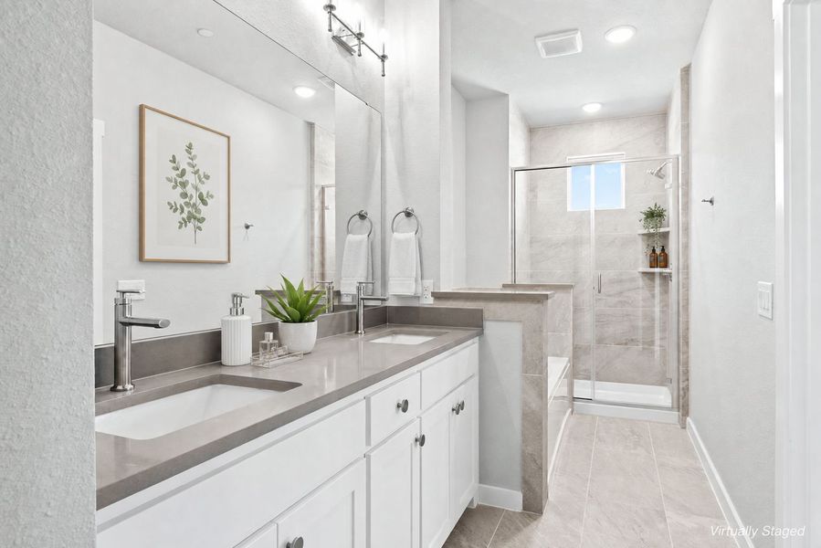 Furnished interior view inside a new home in Ten Mile Creek, Celina (Image 18).