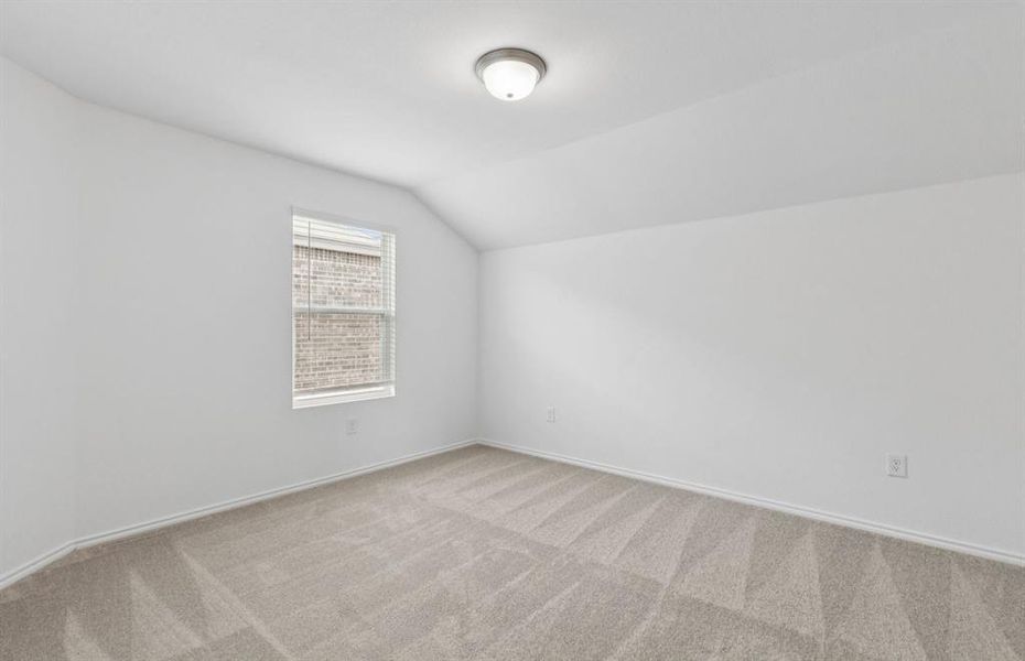 Spacious secondary bedroom