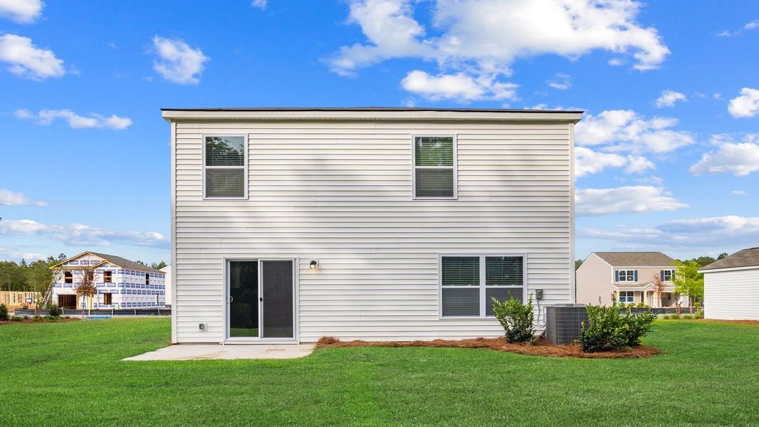Representative exterior details of a home built from the Hartsville by D.R. Horton in Longleaf Village, Rincon (Image 3). Representative exterior details of a home built from the Hartsville by D.R. Horton in Longleaf Village, Rincon (Image 3).