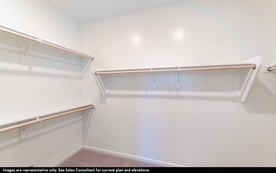 Representative unfurnished interior of a home built from the Marana by CastleRock Communities in Hayden Estates, Buckeye (Image 13).