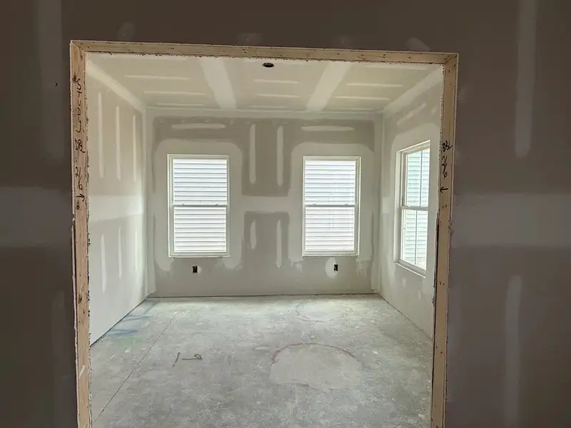 In-progress construction of a new home in The Point, Rolesville, NC (Image 3).