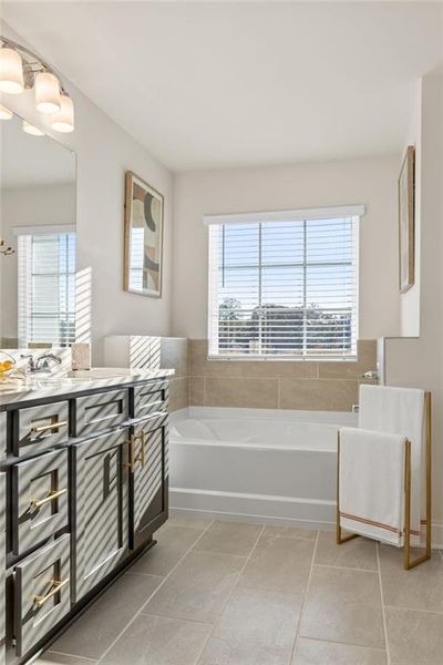 Furnished interior view inside a new home in Hellen Valley, Braselton (Image 16).