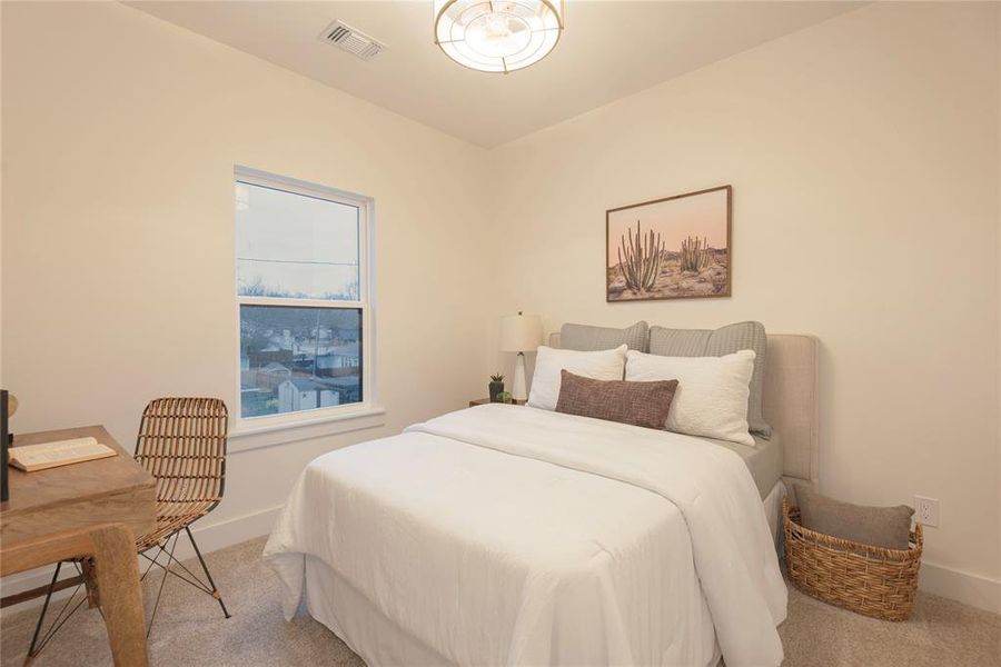 Furnished interior view inside a new home in , McKinney (Image 35).