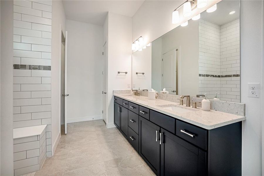Furnished interior view inside a new home in , Ocala (Image 35).
