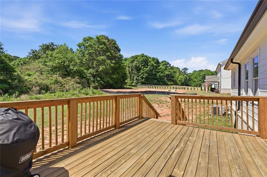 Exterior details and patio area of a home in , Snellville (Image 25).