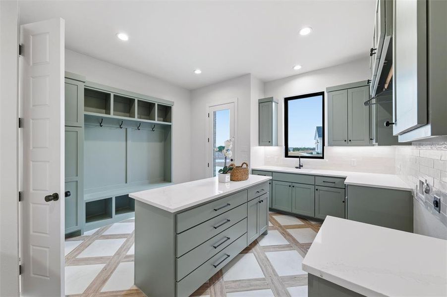 Furnished interior view inside a new home in , Aledo (Image 9).