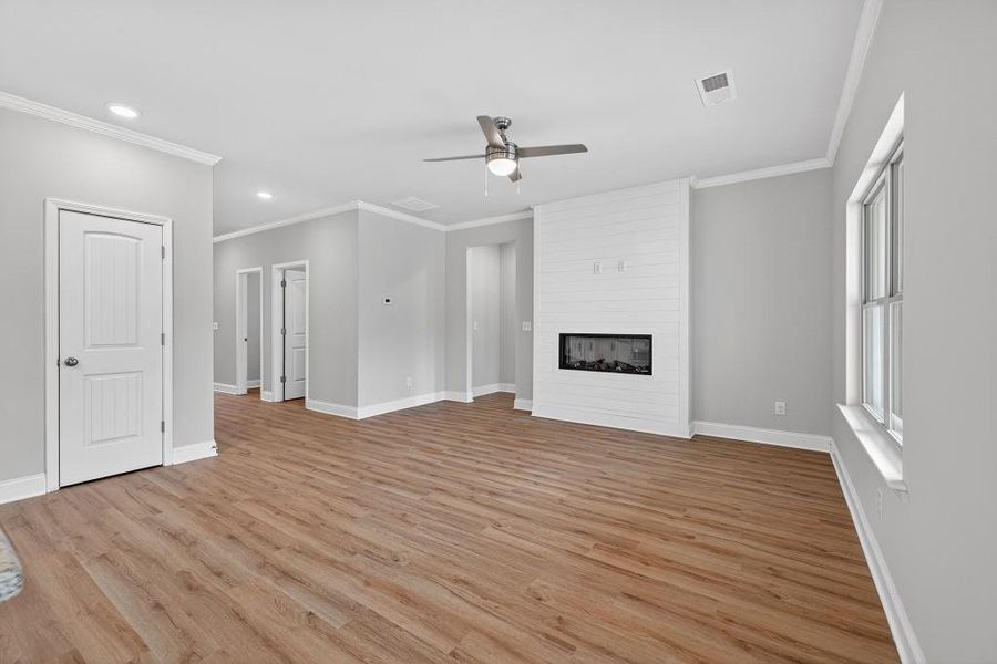 Spacious, unfurnished interior of a new home in , Homer (Image 28). Spacious, unfurnished interior of a new home in , Homer (Image 28).