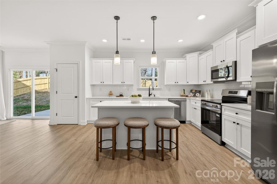 Furnished interior view inside a new home in , Waxhaw (Image 10).