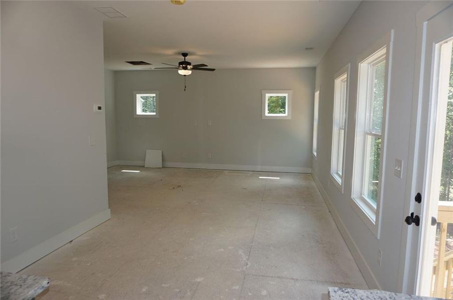 In-progress construction of a new home in Benson Estates, Dallas, GA (Image 16).