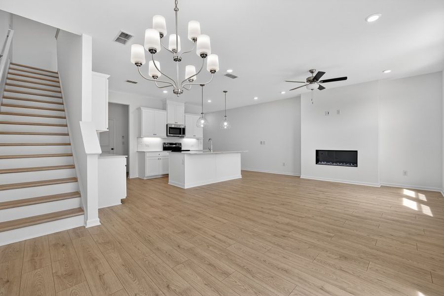 Spacious, unfurnished interior of a new home in Weatherfield, Buford (Image 14).