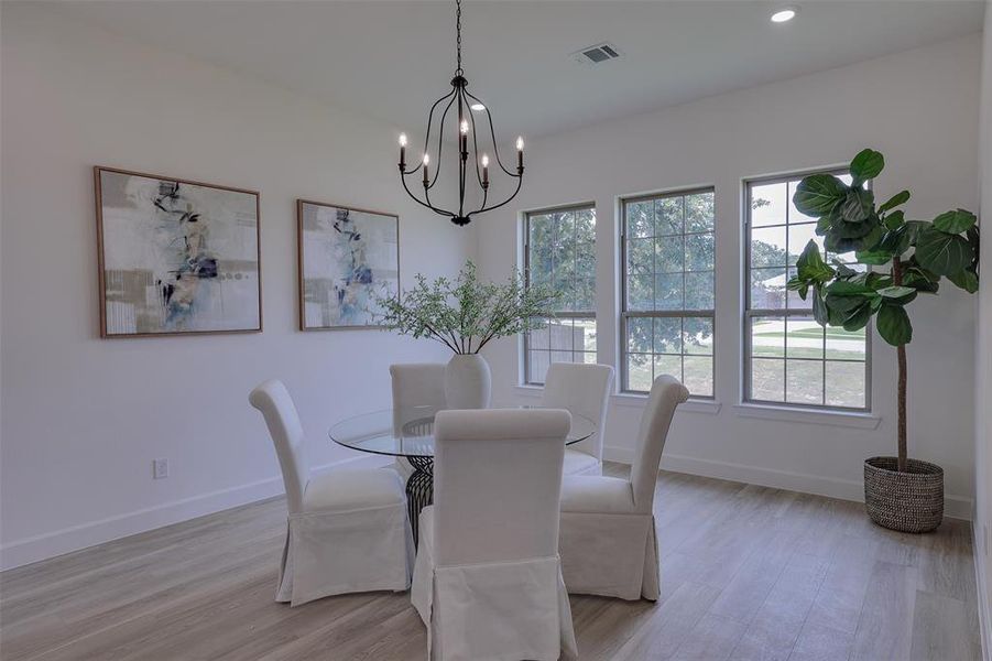 Furnished interior view inside a new home in , Azle (Image 13). Furnished interior view inside a new home in , Azle (Image 13).