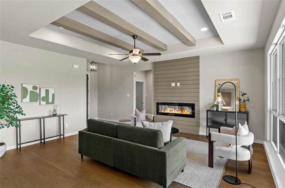 Furnished interior view inside a new home in , Paradise (Image 30).