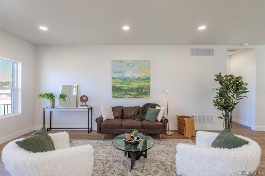 Furnished interior view inside a new home in , Florissant (Image 4).