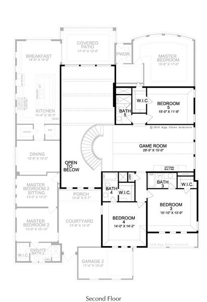 2D floor plan layout for the Legend by Landon Homes in Fields - Brookside North, Frisco, TX (Image 5). 2D floor plan layout for the Legend by Landon Homes in Fields - Brookside North, Frisco, TX (Image 5).