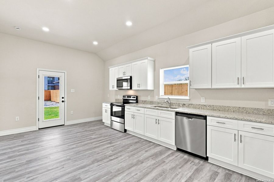 Furnished interior view inside a new home in , San Antonio (Image 4).