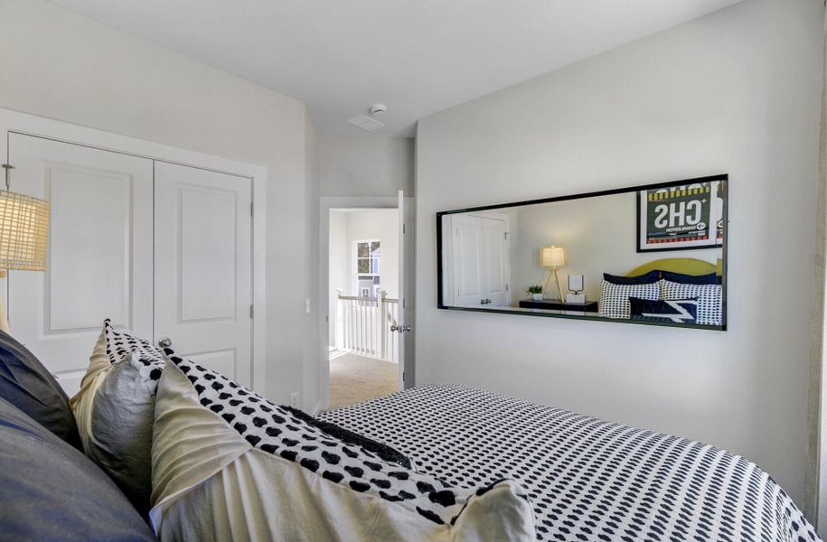 Furnished interior view inside a new home in , Johns Island (Image 10).