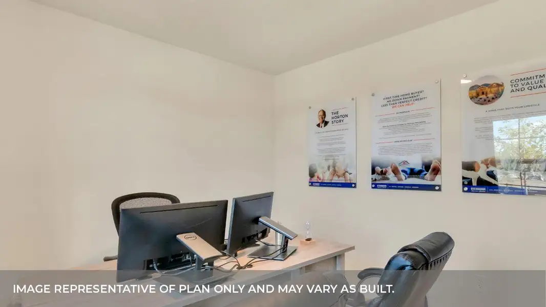 Furnished interior view inside a new home in Rosenbusch Ranch, Leander (Image 11).
