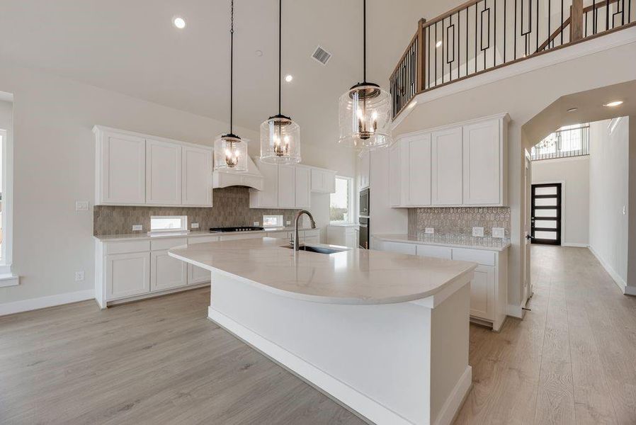 Furnished interior view inside a new home in Providence Cove, McKinney (Image 6).