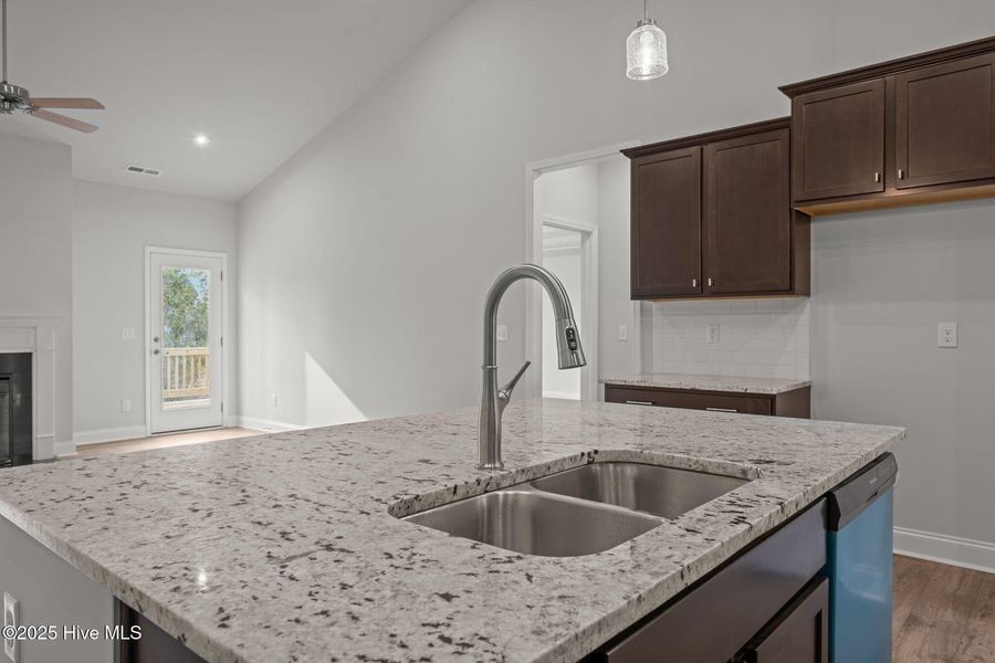Close-up of interior finishes inside a home in Fairfield Harbour, New Bern (Image 11).