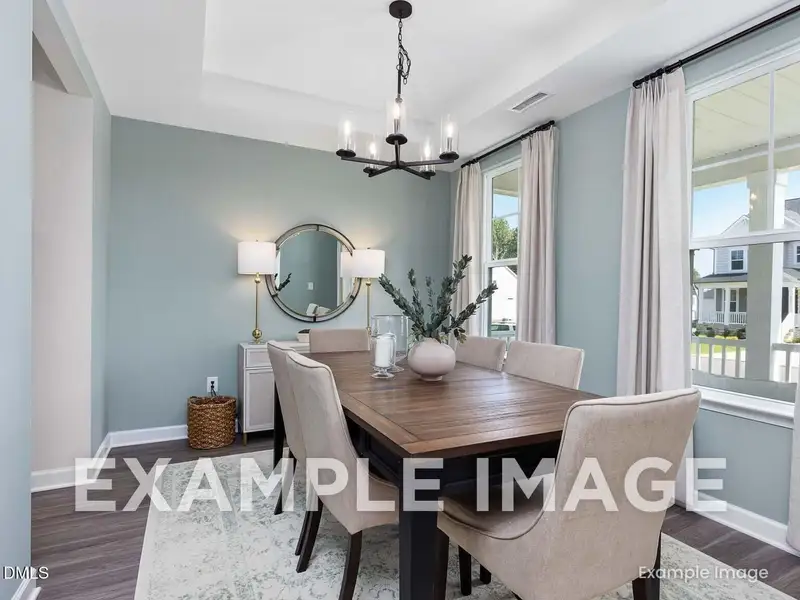 Furnished interior view inside a new home in Sage on North Main, Wake Forest (Image 3).